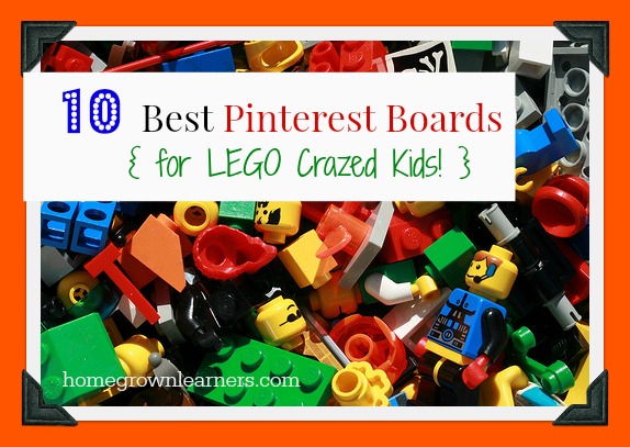 10 Best Pinterest Boards for LEGO Crazed Kids