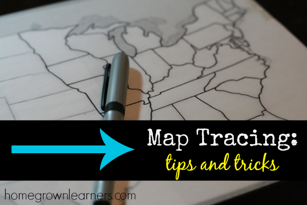 Map Tracing Tips and Tricks