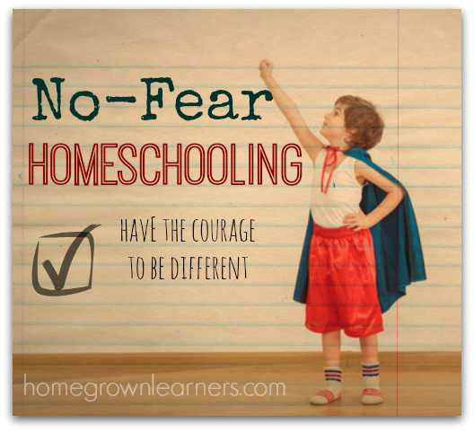 No Fear Homeschooling: Have the Courage to Be Different